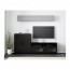 BRIMNES шкаф для ТВ, комбинация черный 200x41x95 cm