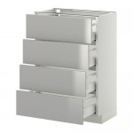 METOD/MAXIMERA напольн шкаф 4 фронт панели/4 ящика METOD/MAXIMERA напольн шкаф 4 фронт панели/4 ящика