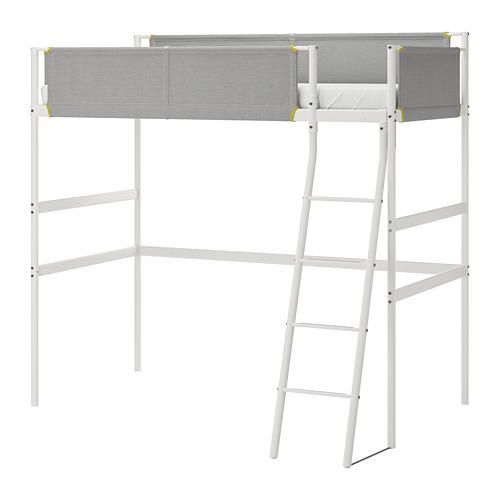 Vitval Loft Bed Frame 104 112 42, Full On Metal Bunk Beds Ikea Ksa