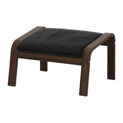 ПОЭНГ Табурет для ног - Альме черный, коричневый