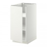 METOD напольный шкаф с полками белый/Хэггеби белый 40x61.6x88 cm