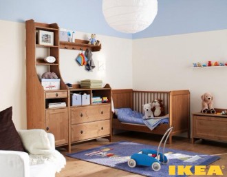 Интерьер детской комнаты ИКЕА