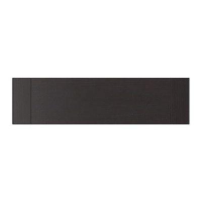 БЕСТО ВАССБО Фронтальная панель ящика - черно-коричневый, 60x16 см