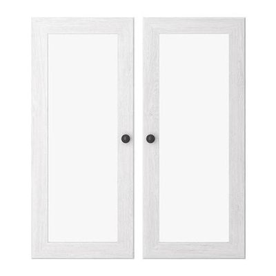 БОРГШЁ Стеклянная дверь - белый БОРГШЁ Стеклянная дверь - белый