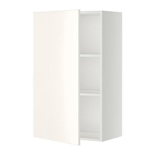 МЕТОД Шкаф навесной с полкой - белый, Веддинге белый, 60x100 см МЕТОД Шкаф навесной с полкой - белый, Веддинге белый, 60x100 см