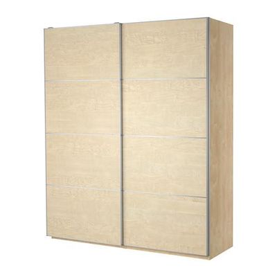 ПАКС Гардероб с раздвижными дверьми - 200x66x236 см ПАКС Гардероб с раздвижными дверьми - 200x66x236 см