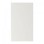 АБСТРАКТ Дверь навесного углового шкафа - глянцевый белый, 32x92 см