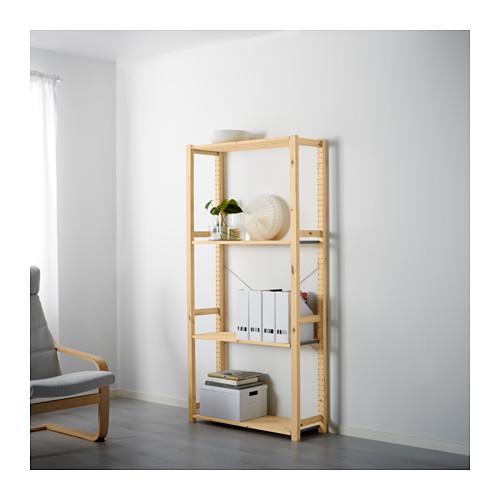 ИВАР 1 секция/полки - 89x30x179 см ИВАР 1 секция/полки - 89x30x179 см