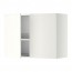 METOD навесной шкаф с посуд суш/2 дврц белый/Хэггеби белый 80x38.6x60 cm