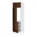 ФАКТУМ Выс шкаф д холод или мороз - Роккхаммар коричневый, 60x211/35 см