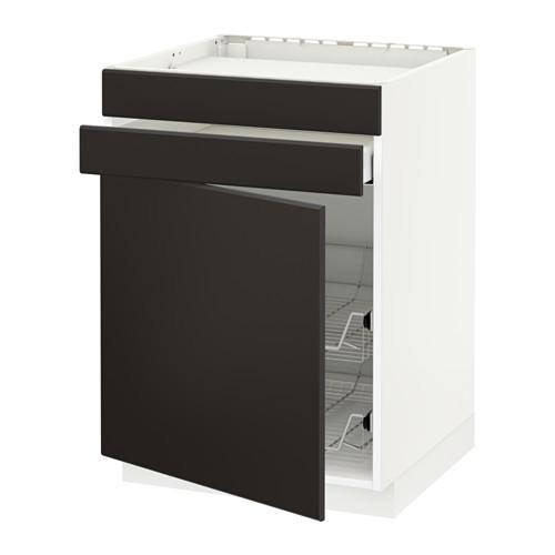 МЕТОД / МАКСИМЕРА Нплн шк д/врч пнл/ящ/2првл крзн - белый, Кунгсбакка антрацит МЕТОД / МАКСИМЕРА Нплн шк д/врч пнл/ящ/2првл крзн - белый, Кунгсбакка антрацит