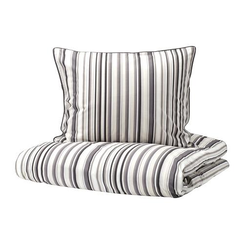 RANDGRÄS пододеяльник и 2 наволочки 240x220/50x60 cm