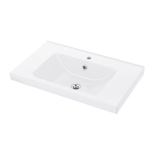 ОДЕНСВИК Одинарная раковина - 83x49x6 см ОДЕНСВИК Одинарная раковина - 83x49x6 см