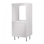 ФАКТУМ Высок шкаф д духовки+дверь - Лидинго белый с оттенком ФАКТУМ Высок шкаф д духовки+дверь - Лидинго белый с оттенком