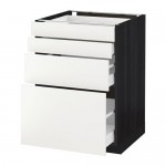 METOD/MAXIMERA напольн шкаф 4 фронт панели/4 ящика METOD/MAXIMERA напольн шкаф 4 фронт панели/4 ящика