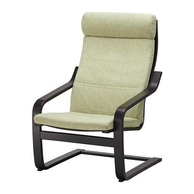 ПОЭНГ Подушка-сиденье на кресло - Семла зеленый