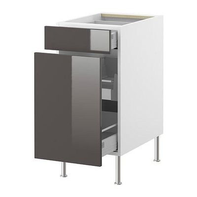 ФАКТУМ Напольн шкаф/выдвижн секц/ящик - Абстракт серый, 40 см ФАКТУМ Напольн шкаф/выдвижн секц/ящик - Абстракт серый, 40 см