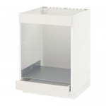 МЕТОД / ФОРВАРА Напол шк д/вароч панели+духовки/ящ - белый, Сэведаль белый МЕТОД / ФОРВАРА Напол шк д/вароч панели+духовки/ящ - белый, Сэведаль белый