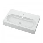 БРОВИКЕН Одинарная раковина - 80x49x10 см