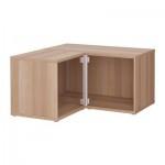 БЕСТО Угловая полка/верхний доплн модуль - под беленый дуб