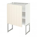 МЕТОД Напольный шкаф с полками - белый, Хитарп белый с оттенком, 60x37x60 см МЕТОД Напольный шкаф с полками - белый, Хитарп белый с оттенком, 60x37x60 см