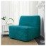 ЛИКСЕЛЕ ХОВЕТ Кресло-кровать - Валларум бирюзовый, Валларум бирюзовый