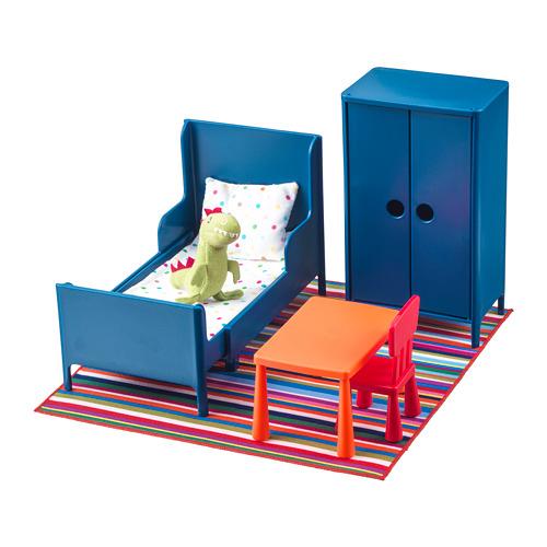 HUSET кукольная мебель,спальня HUSET кукольная мебель,спальня