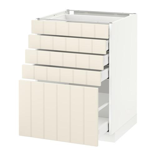 METOD/MAXIMERA напольный шкаф с 5 ящиками оцинковка