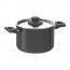 SKÄNKA кастрюля с крышкой серый 13x Ø19 cm