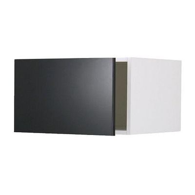 ФАКТУМ Верх шкаф на холодильн/морозильн - Абстракт черный, 60x35 см