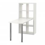 KALLAX стол, комбинация белый/хромированный 77x159x147 cm