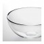 BLANDA миска сервировочная прозрачное стекло 9x Ø20 cm