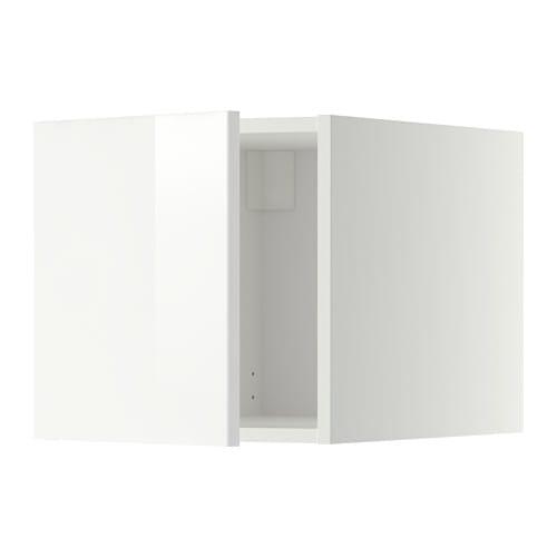 МЕТОД Верхний шкаф - белый, Рингульт глянцевый белый МЕТОД Верхний шкаф - белый, Рингульт глянцевый белый