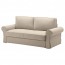 БАККАБРУ Диван-кровать 3-местный - Хильте бежевый, Хильте бежевый