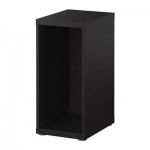 БЕСТО Секция полок/верхний доп модуль - черно-коричневый БЕСТО Секция полок/верхний доп модуль - черно-коричневый