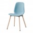 LEIFARNE стул голубой/Эрнфрид береза 52x50x88 cm