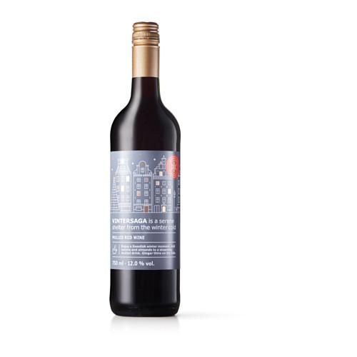 VINTERSAGA Красное вино с пряностями 12%