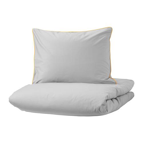 KUNGSBLOMMA пододеяльник и 2 наволочки 200x200/50x60 cm