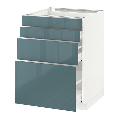 METOD/MAXIMERA напольн шкаф 4 фронт панели/4 ящика METOD/MAXIMERA напольн шкаф 4 фронт панели/4 ящика