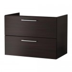 GODMORGON шкаф для раковины с 2 ящ