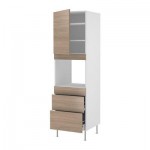 ФАКТУМ Вск шк д кмбнц дхвк+3 ящ - Софилунд светло-серый, 60x211 см