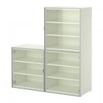 БЕСТО Комбинация д/хранения+стекл дверц БЕСТО Комбинация д/хранения+стекл дверц