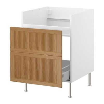 ФАКТУМ Напольн шкаф с 1 ящ д/мойки ДУМШЁ - Ульриксдаль дуб, 60 см ФАКТУМ Напольн шкаф с 1 ящ д/мойки ДУМШЁ - Ульриксдаль дуб, 60 см
