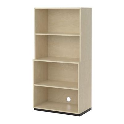 ГАЛАНТ Открытая комбинация д/хранения - березовый шпон ГАЛАНТ Открытая комбинация д/хранения - березовый шпон