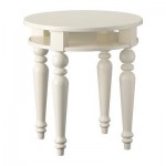 ИСАЛА Придиванный столик - белый ИСАЛА Придиванный столик - белый