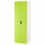 СТУВА Гардероб - белый/зеленый