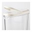 IKEA 365+ контейнер+крышка д/сухих продуктов прозрачный/белый 8x18 cm