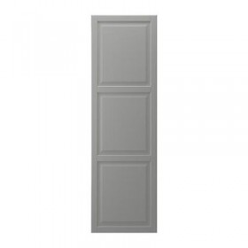 ЛИДИНГО Дверь - серый, 60x195 см