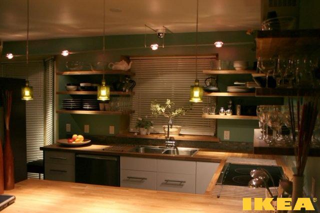 Интерьер кухни IKEA