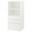 СТУВА / ФРИТИДС Стеллаж с ящиками - белый/белый